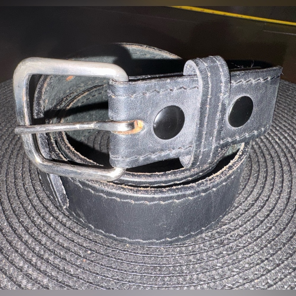 Standard Black Security Uniform Belt #1